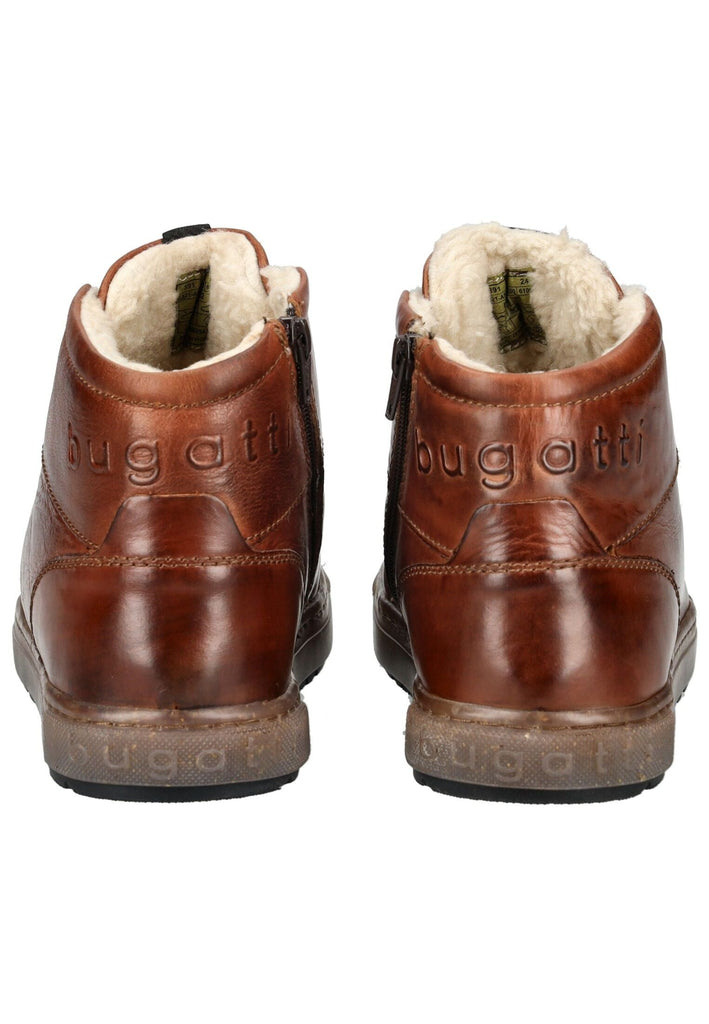 Bugatti Stiefelette Leder Dunkelbraun Warmfutter