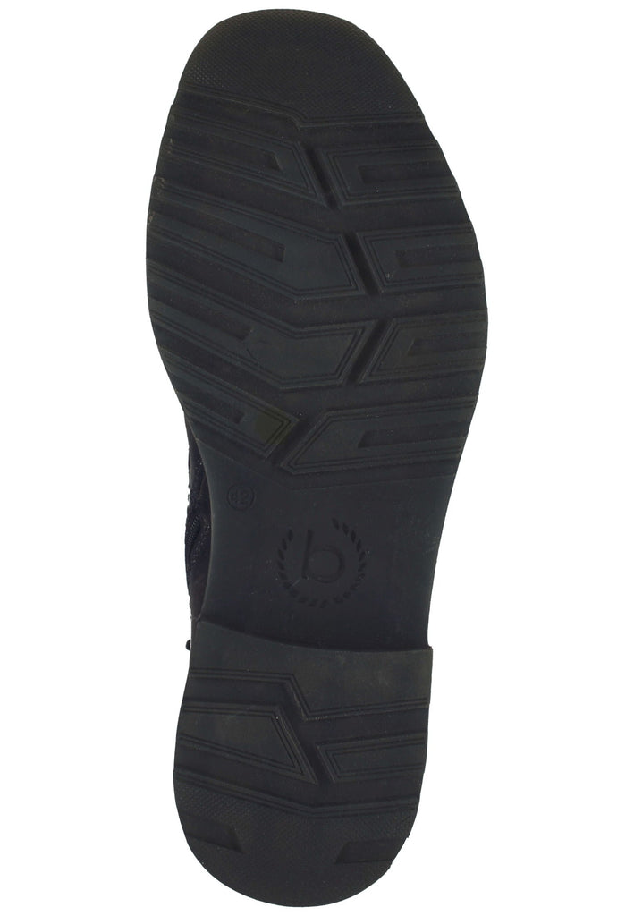 Bugatti Stiefelette Leder Dunkelgrau