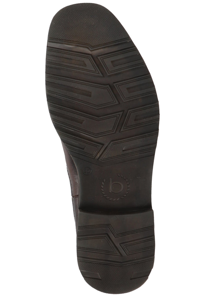 Bugatti Stiefelette Leder Dunkelgrau