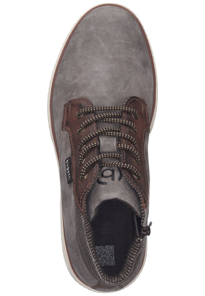 Bugatti Stiefelette Leder Grau