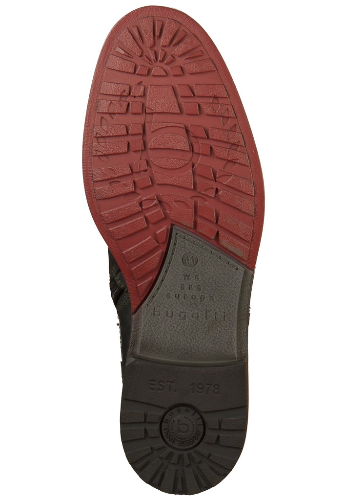 Bugatti Stiefelette Leder Grau