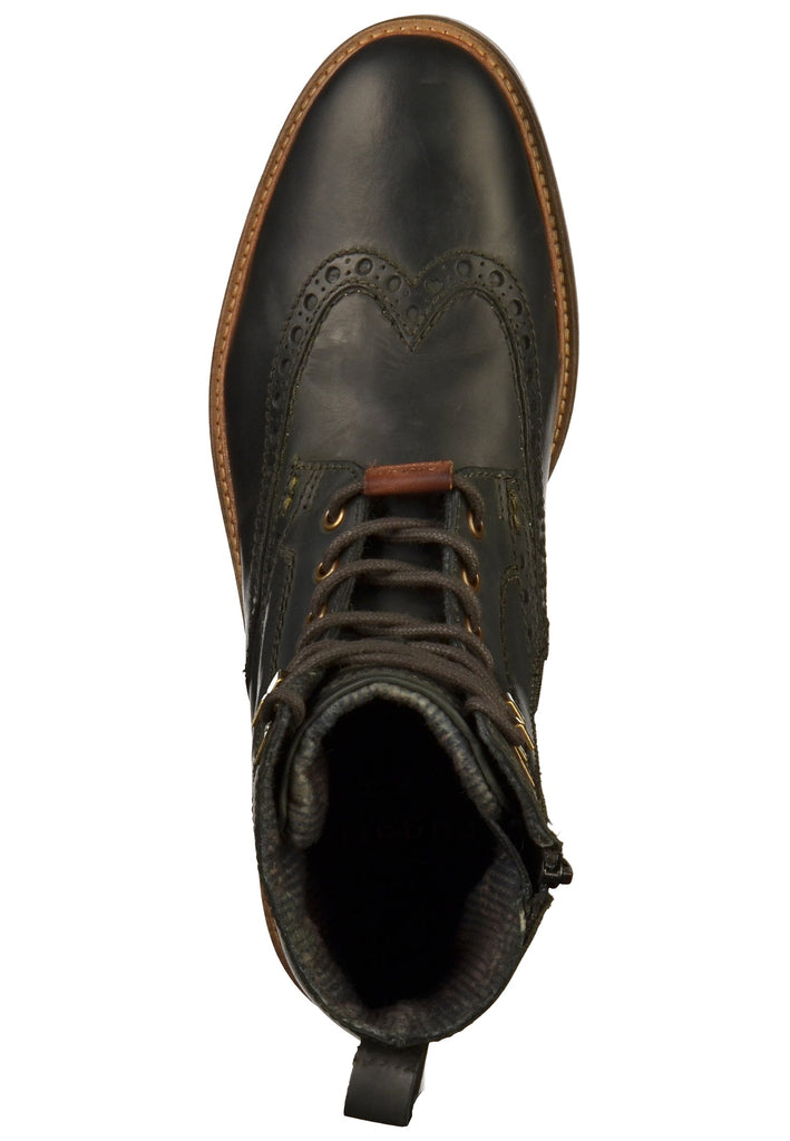 Bugatti Stiefelette Leder Grau