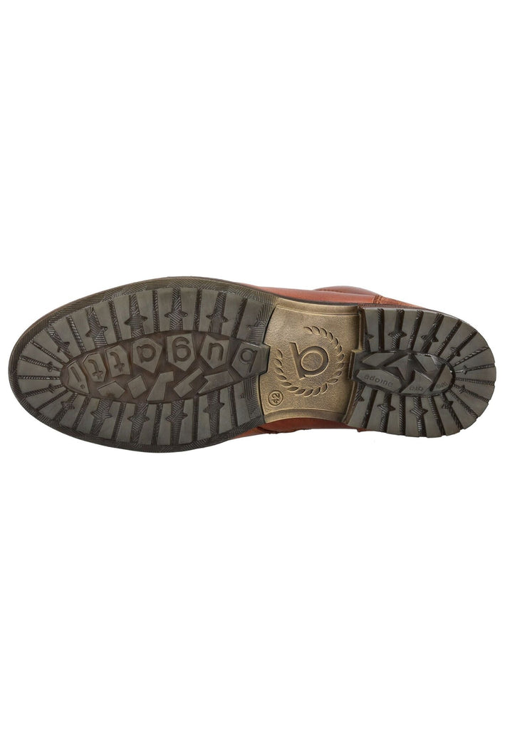 Bugatti Stiefelette Leder Mittelbraun Warmfutter