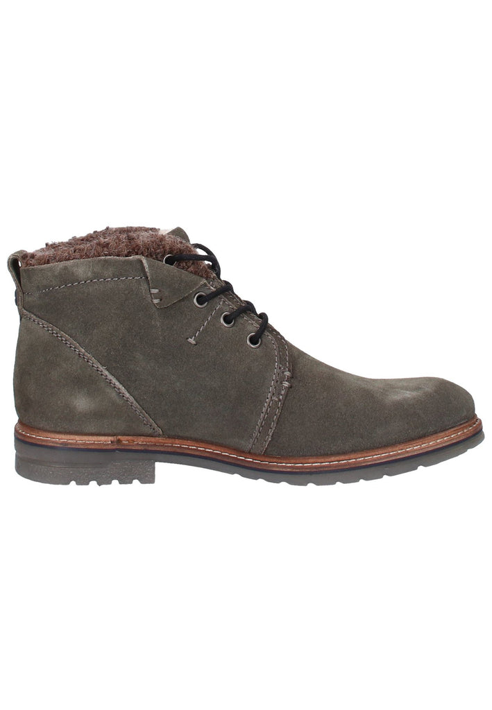 Bugatti Stiefelette Leder Oliv