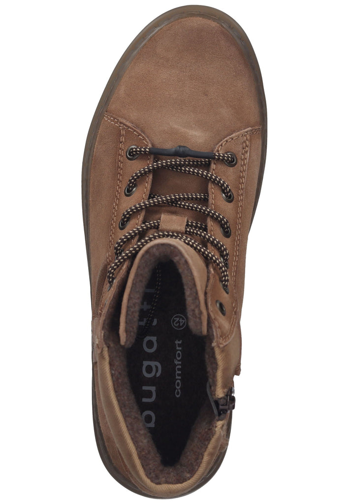 Bugatti Stiefelette Leder Sand