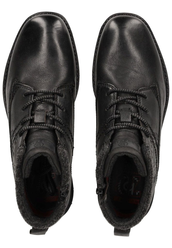 Bugatti Stiefelette Leder Schwarz