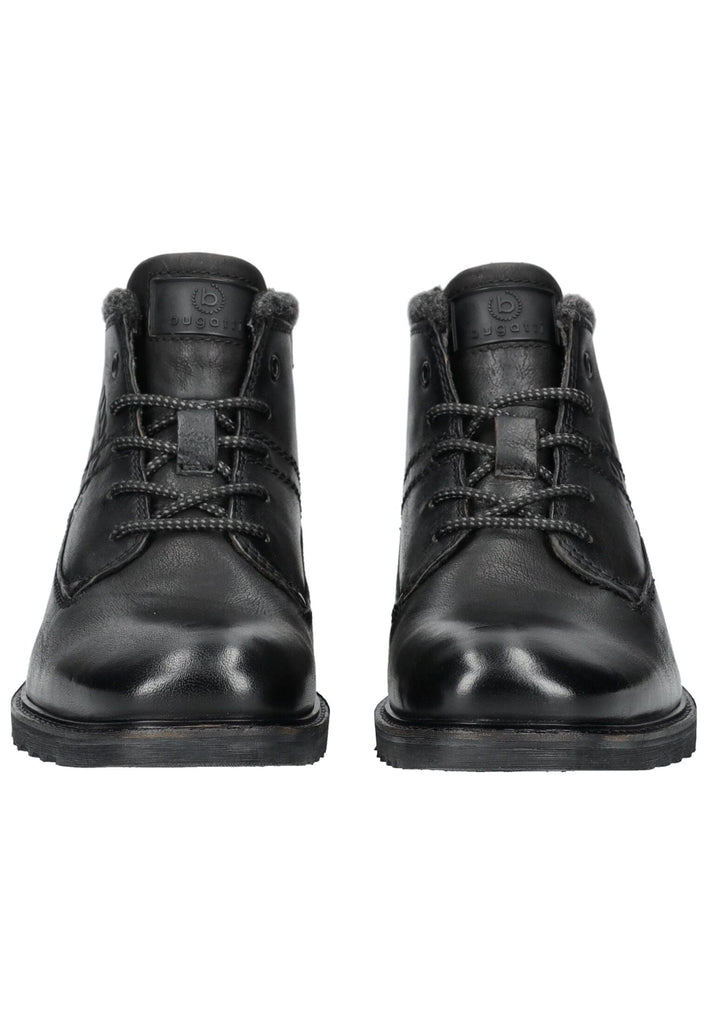 Bugatti Stiefelette Leder Schwarz