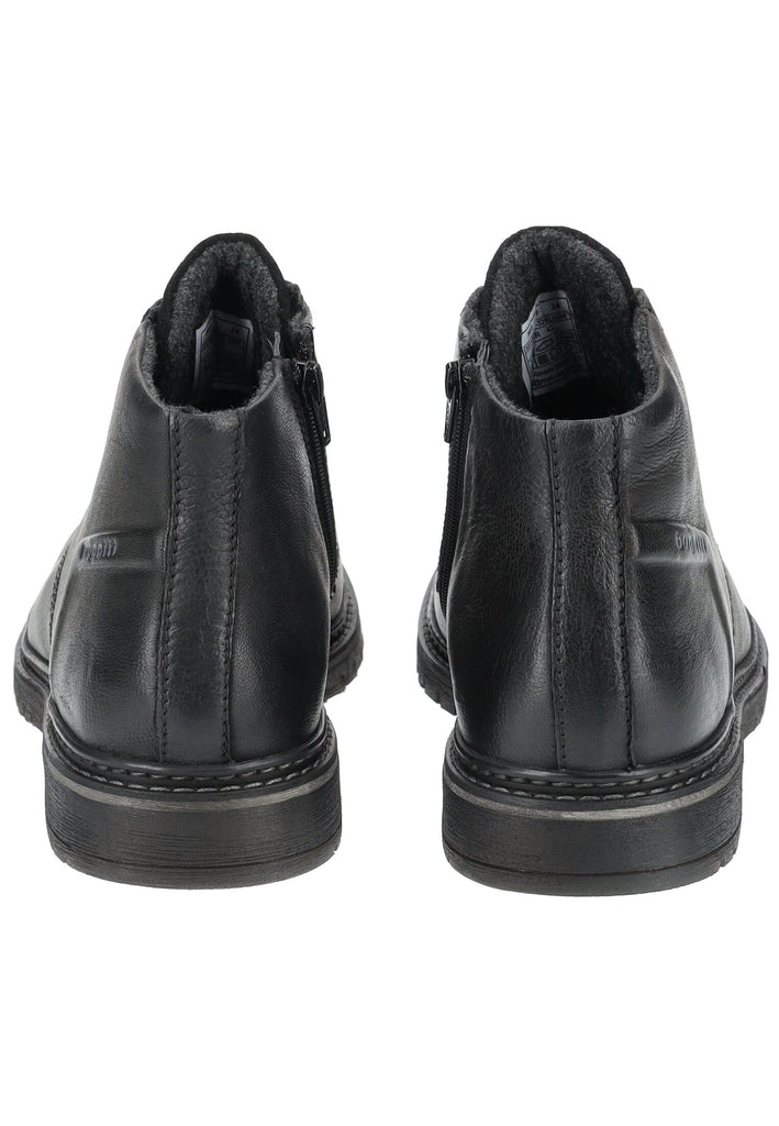 Bugatti Stiefelette Leder Schwarz