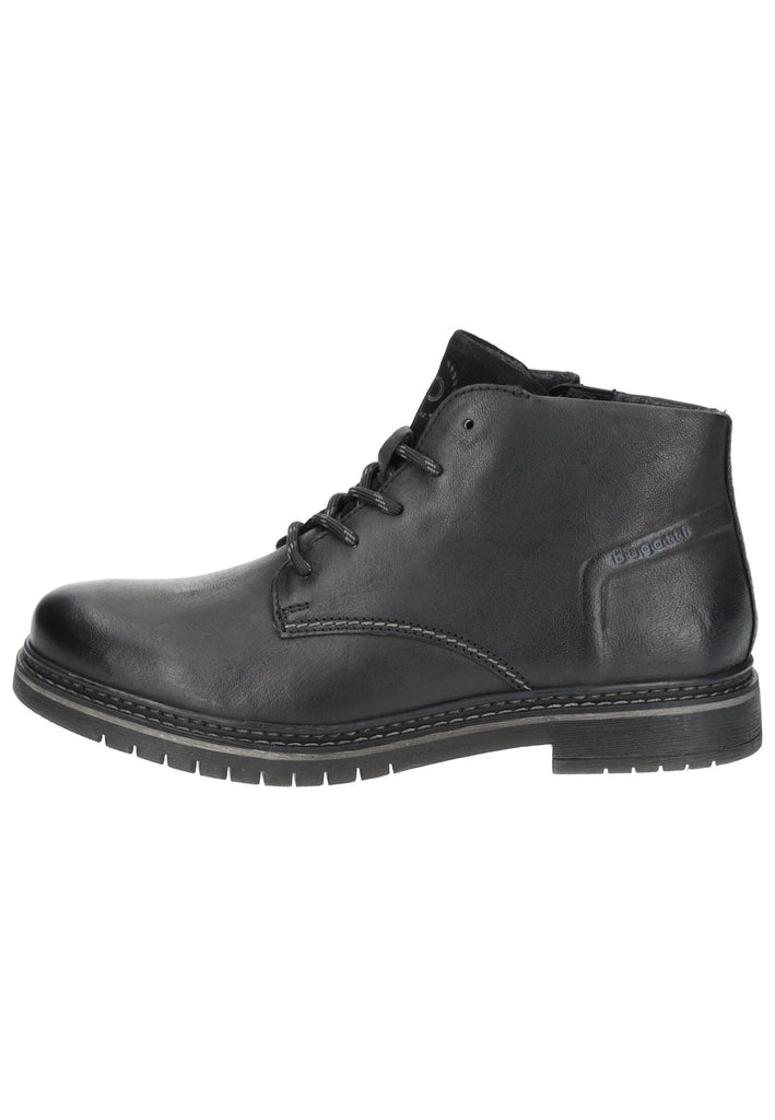 Bugatti Stiefelette Leder Schwarz