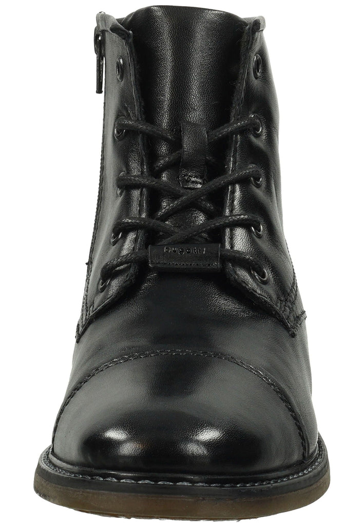Bugatti Stiefelette Leder Schwarz