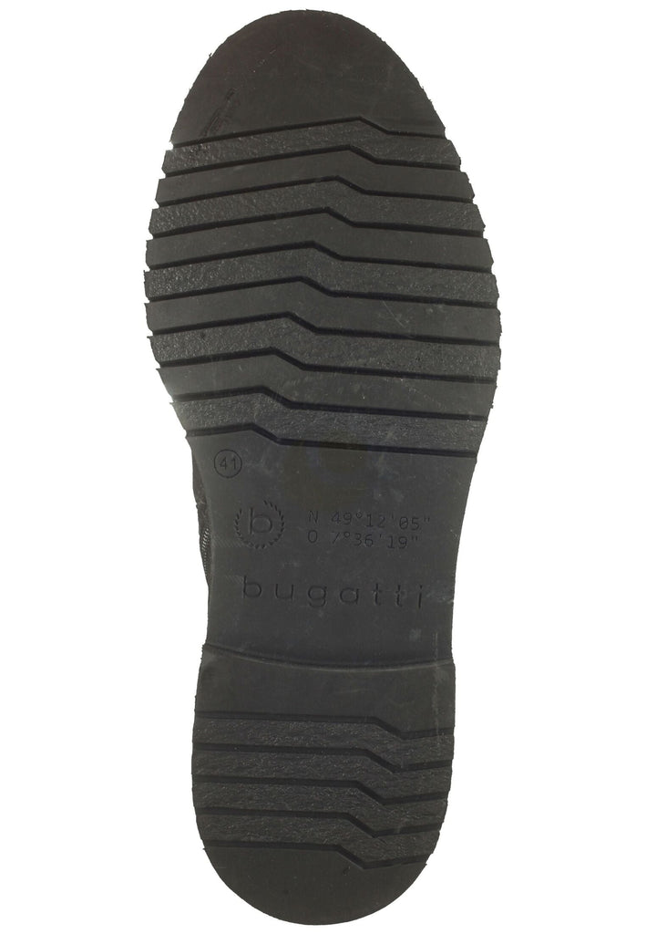 Bugatti Stiefelette Leder Schwarz