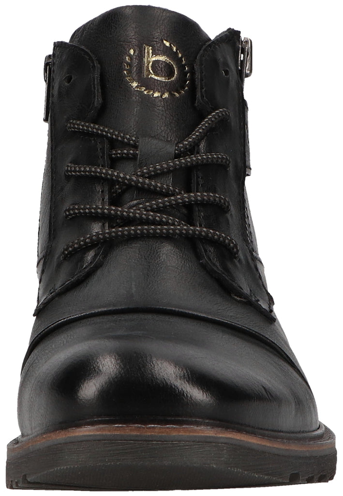 Bugatti Stiefelette Leder Schwarz