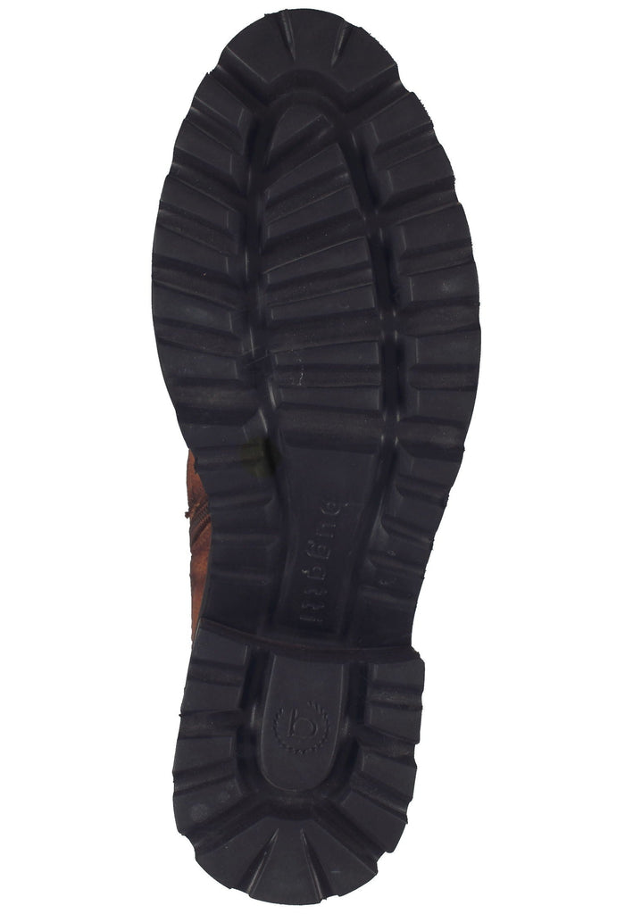 Bugatti Stiefelette Leder/Textil Cognac