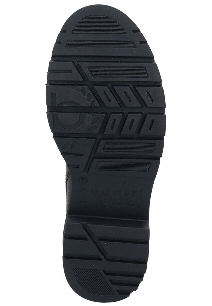 Bugatti Stiefelette Leder/Textil Dunkelgrau