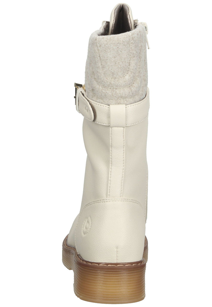 Bugatti Stiefelette Lederimitat Beige