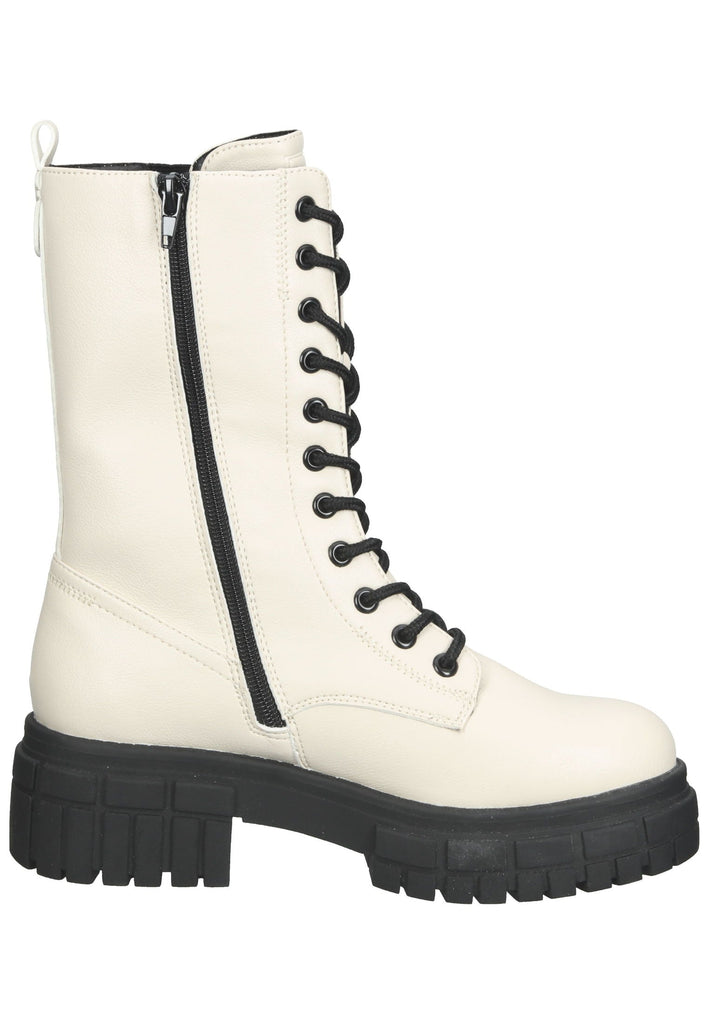 Bugatti Stiefelette Lederimitat Beige