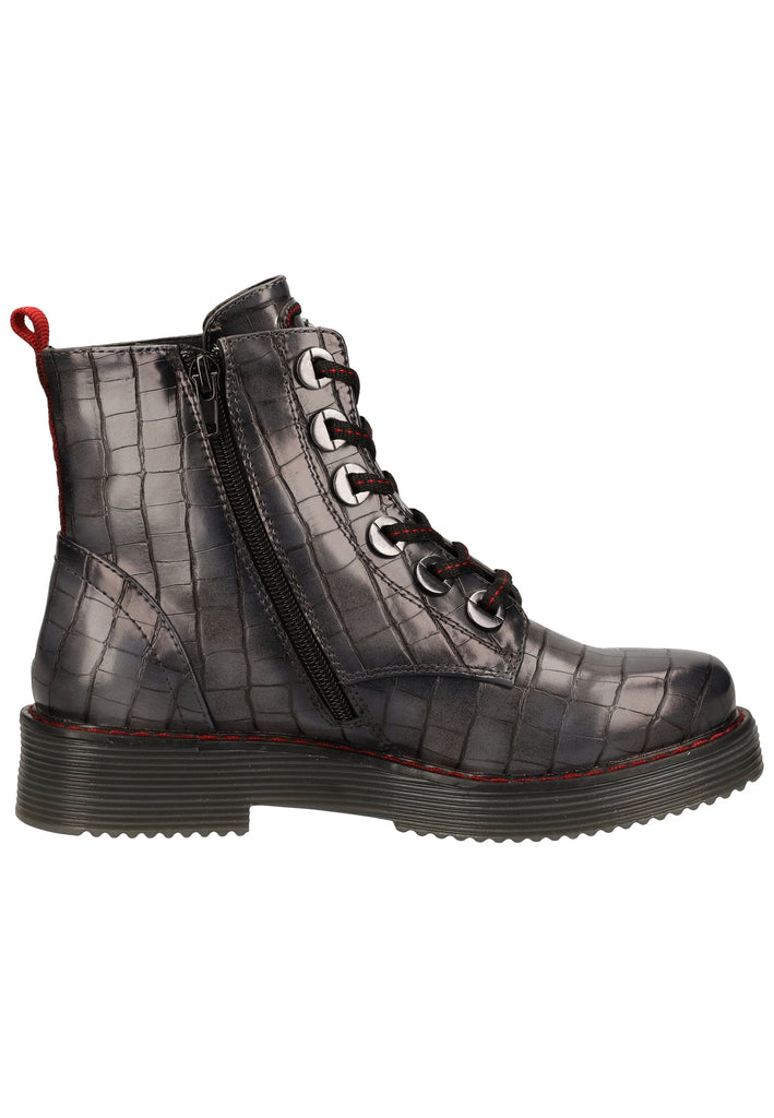 Bugatti Stiefelette Lederimitat Grau