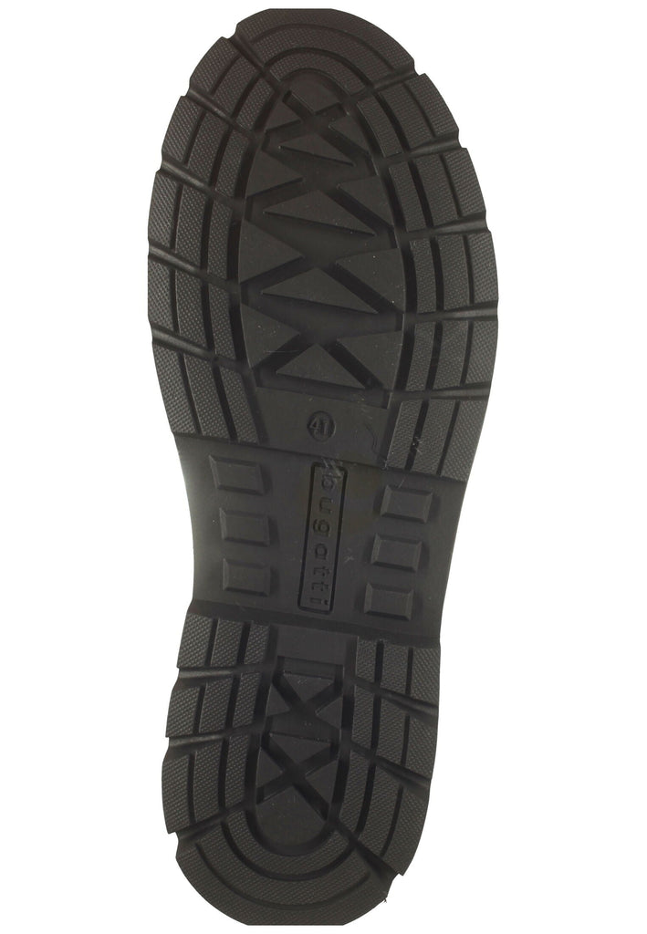 Bugatti Stiefelette Lederimitat Schwarz