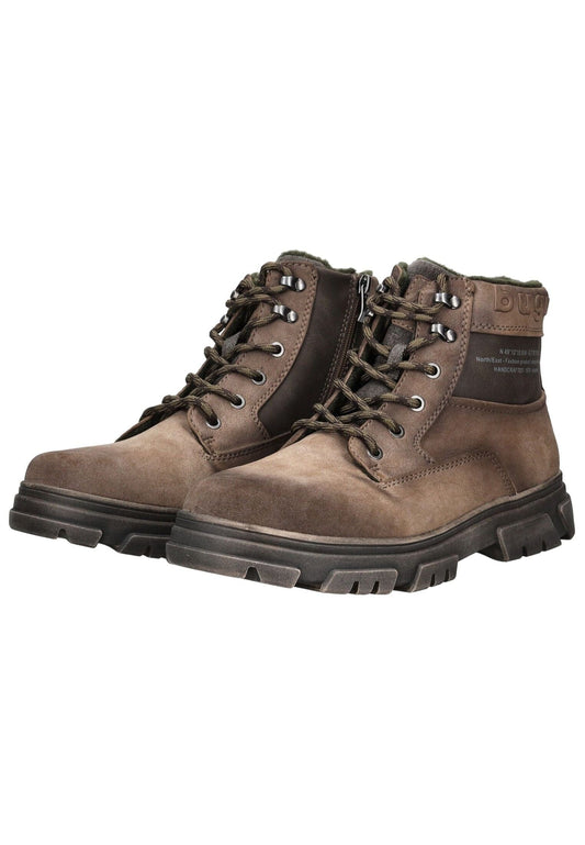 Bugatti Stiefelette Lederimitat Taupe