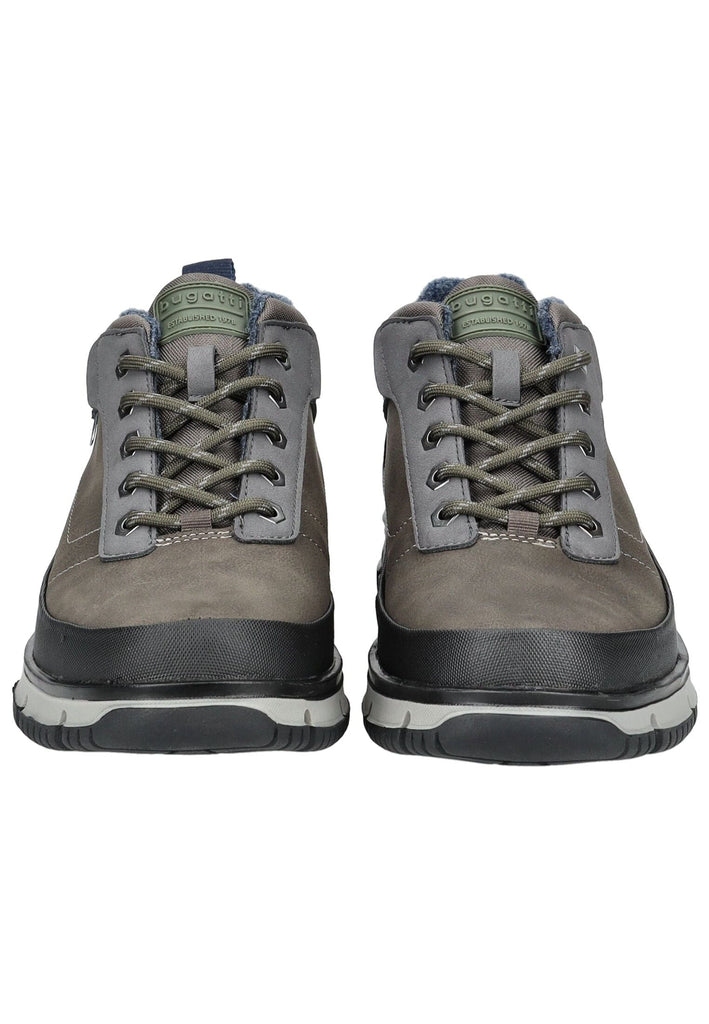 Bugatti Stiefelette Lederimitat Taupe Warmfutter