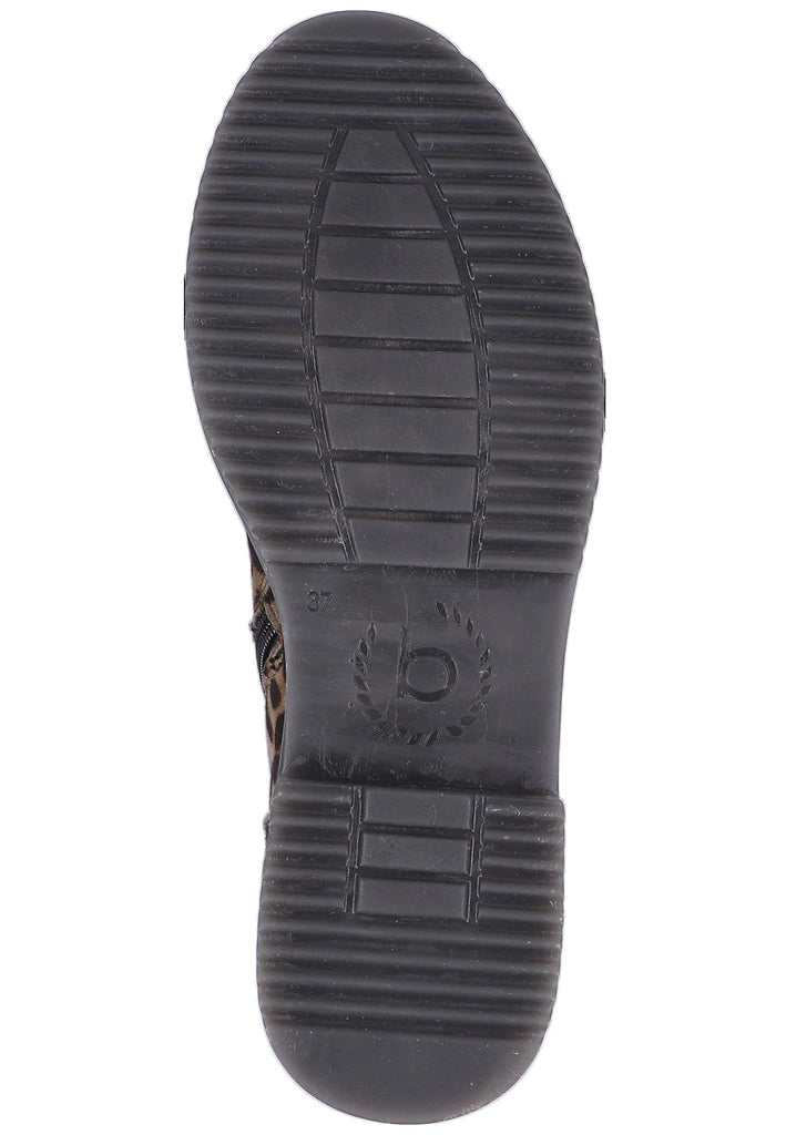 Bugatti Stiefelette Lederimitat/Textil Grün/Schwarz