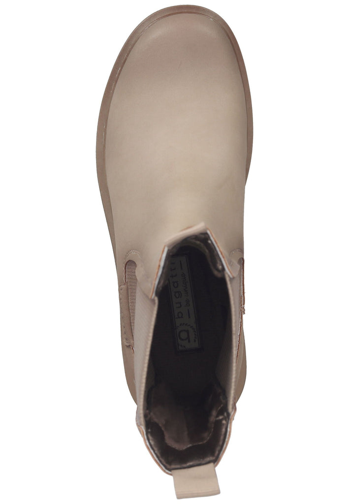 Bugatti Stiefelette Lederimitat/Textil Sand