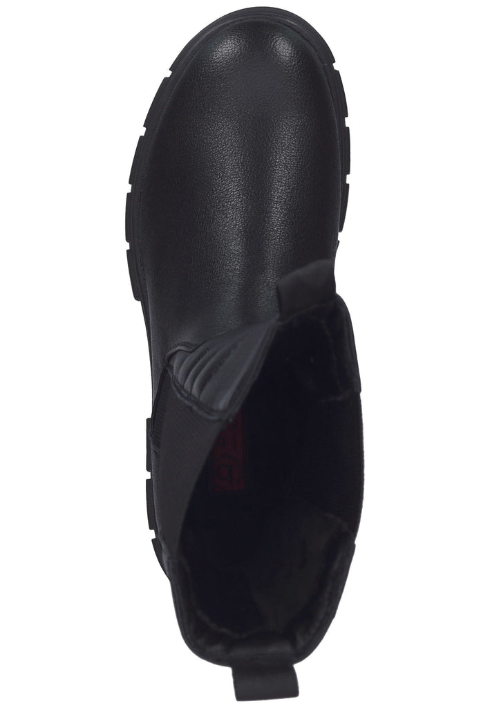 Bugatti Stiefelette Lederimitat/Textil Schwarz