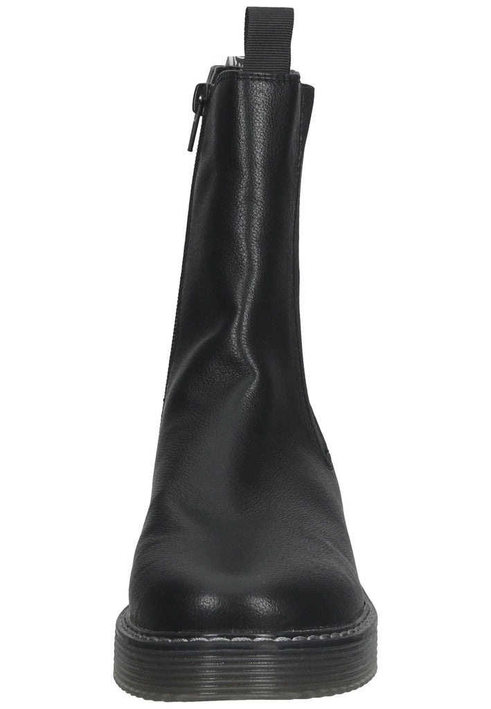 Bugatti Stiefelette Lederimitat/Textil Schwarz