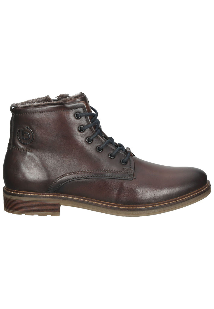 Bugatti Stiefelette Nappaleder Braun Warmfutter