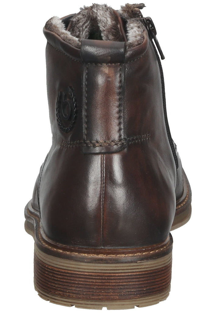 Bugatti Stiefelette Nappaleder Braun Warmfutter