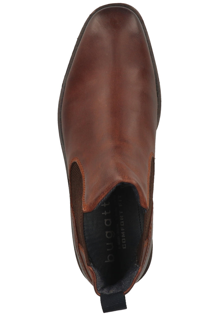 Bugatti Stiefelette Nappaleder Brown