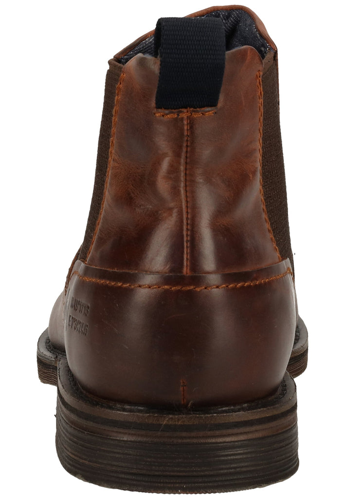 Bugatti Stiefelette Nappaleder Brown