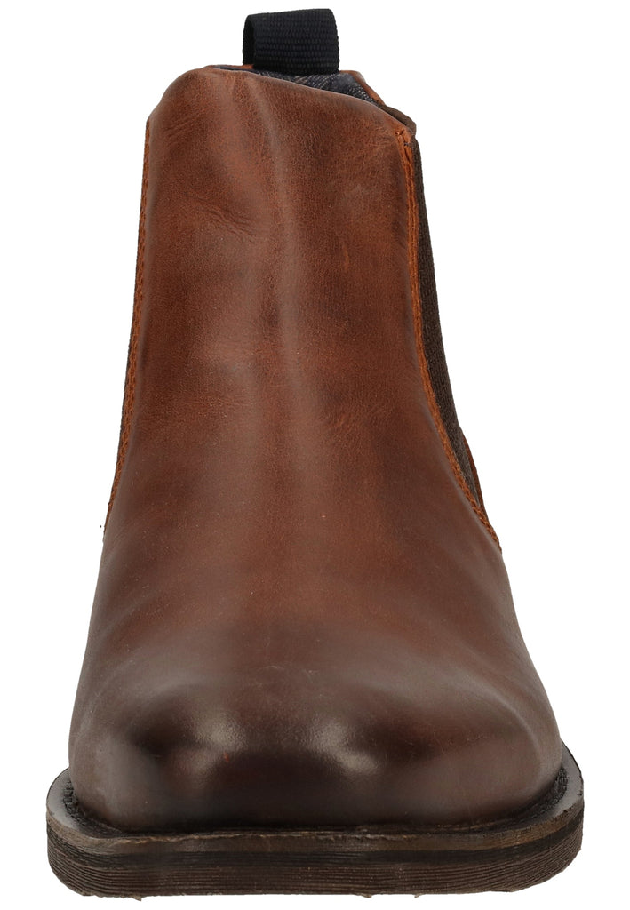 Bugatti Stiefelette Nappaleder Brown