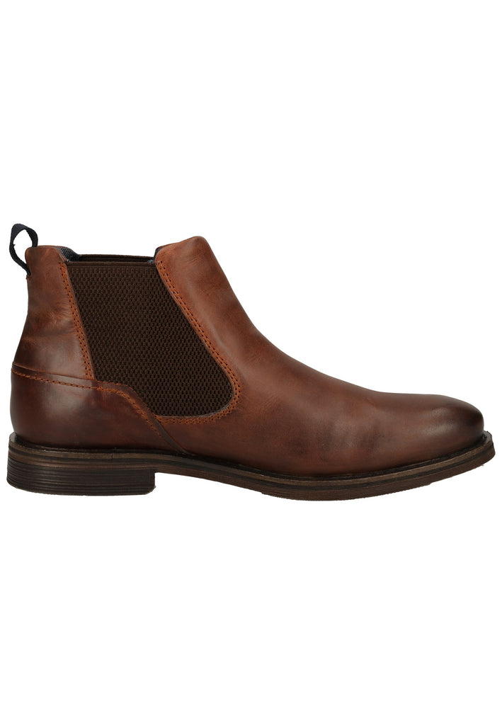 Bugatti Stiefelette Nappaleder Brown