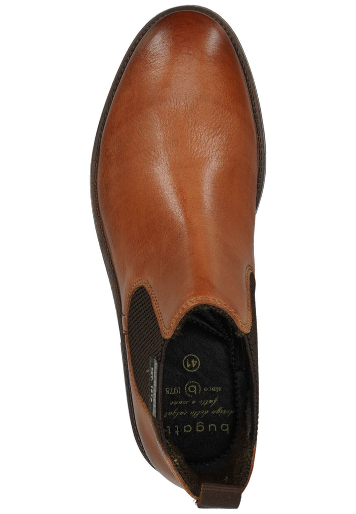 Bugatti Stiefelette Nappaleder Cognac