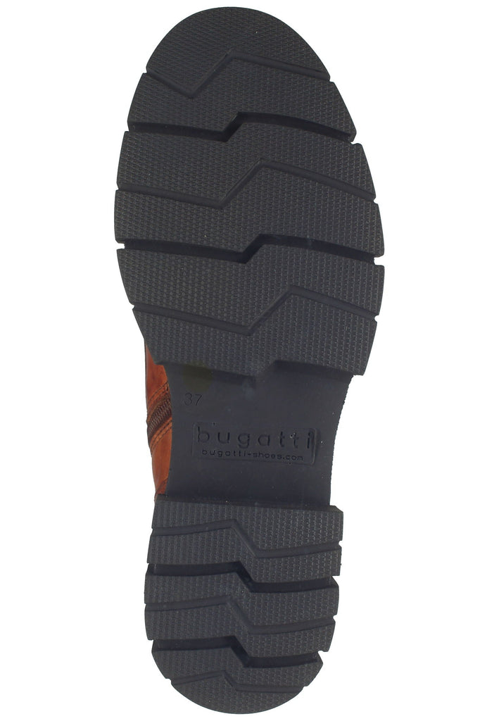 Bugatti Stiefelette Nappaleder Cognac