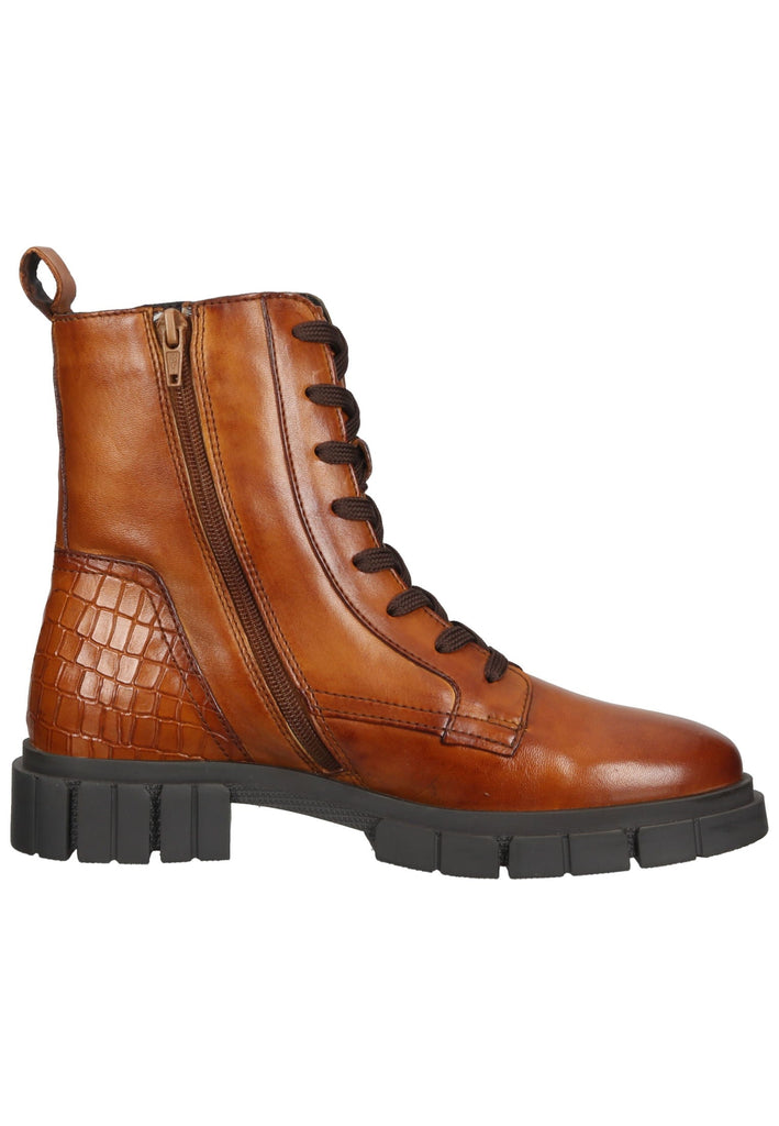 Bugatti Stiefelette Nappaleder Cognac