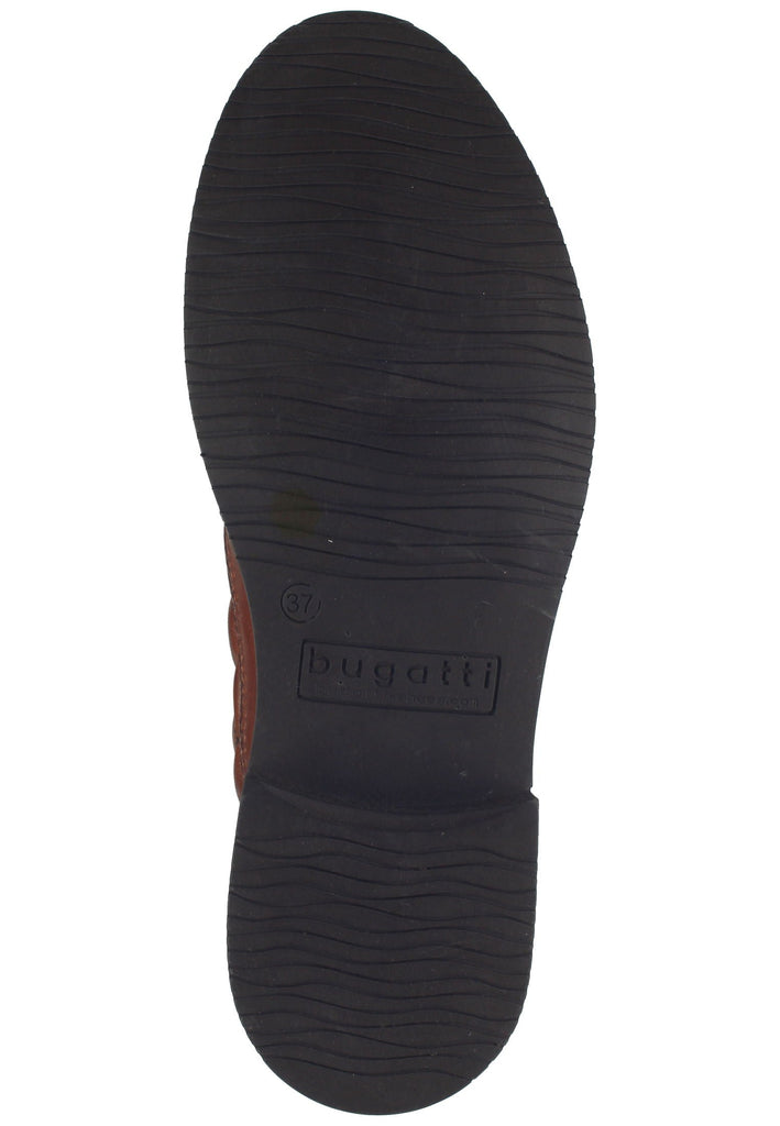 Bugatti Stiefelette Nappaleder Cognac