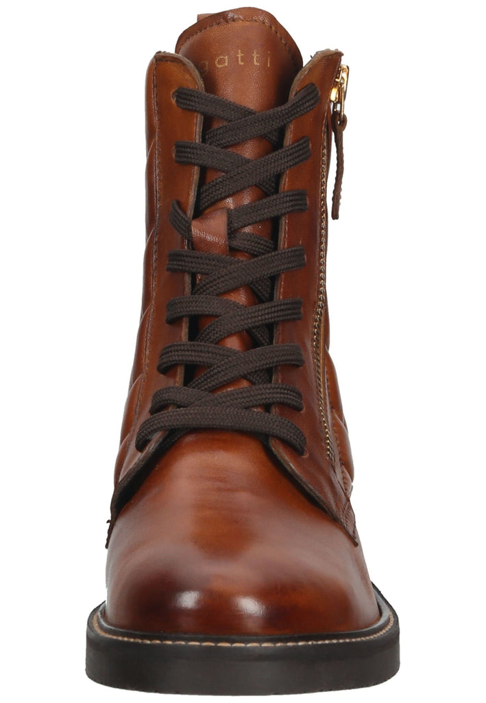 Bugatti Stiefelette Nappaleder Cognac