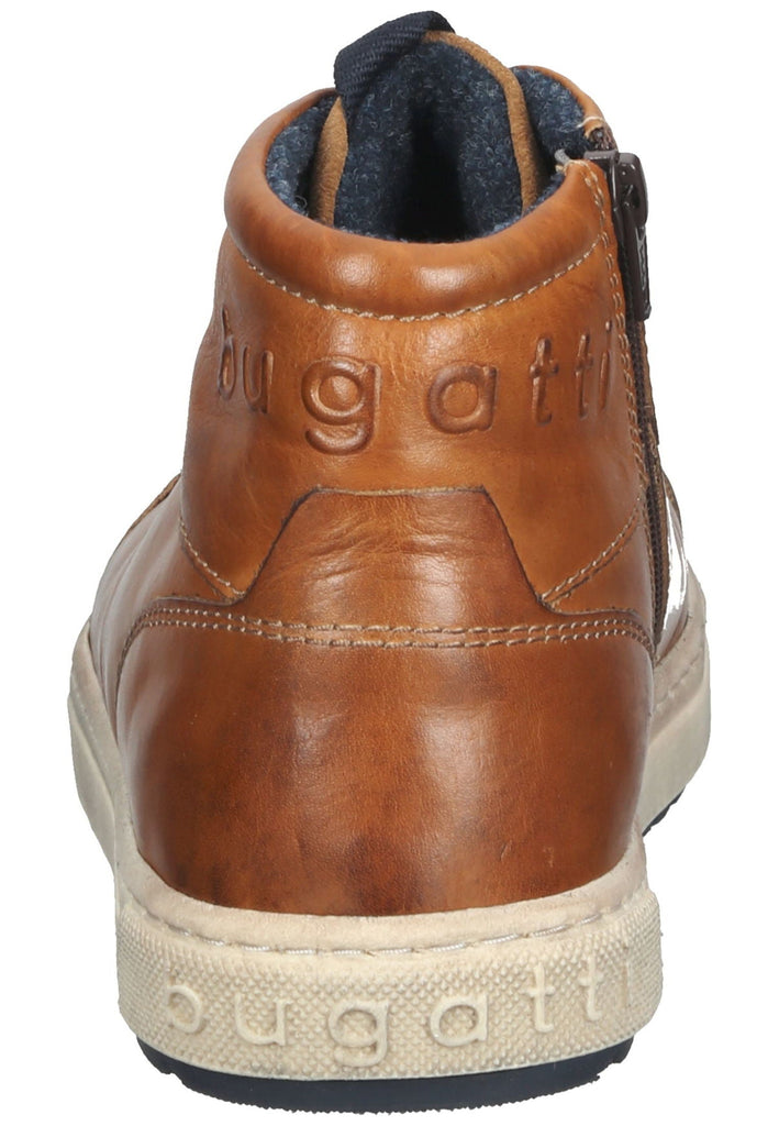 Bugatti Stiefelette Nappaleder Cognac