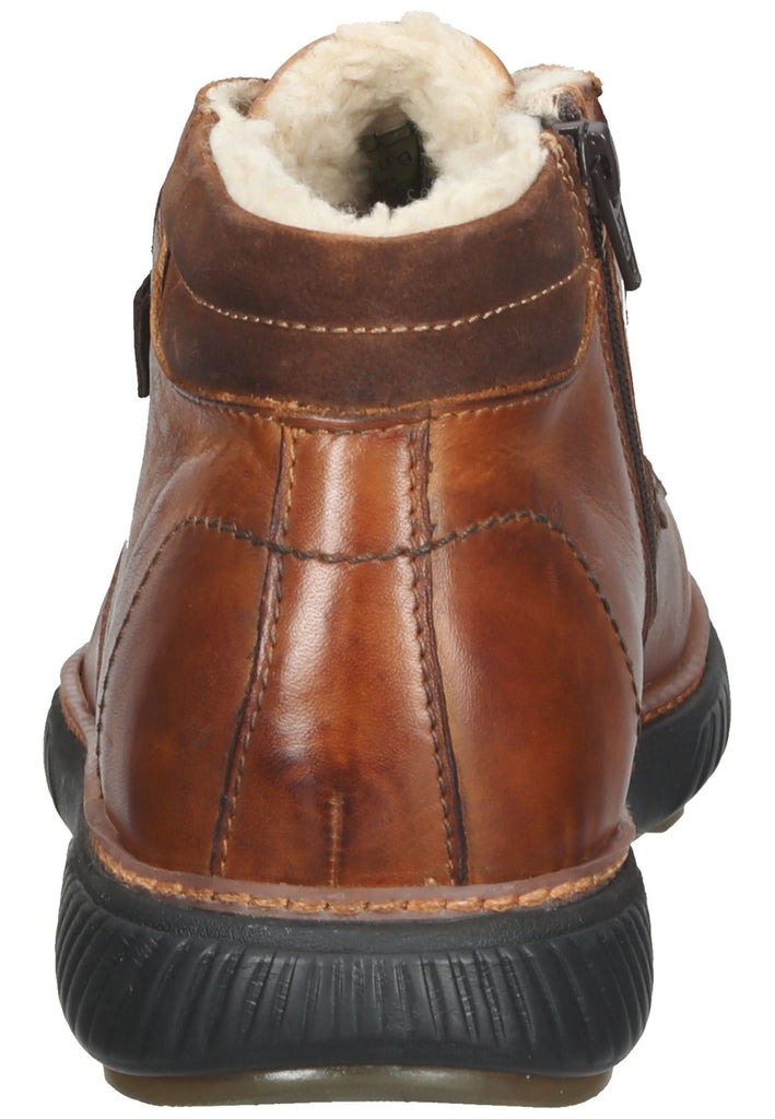 Bugatti Stiefelette Nappaleder Cognac