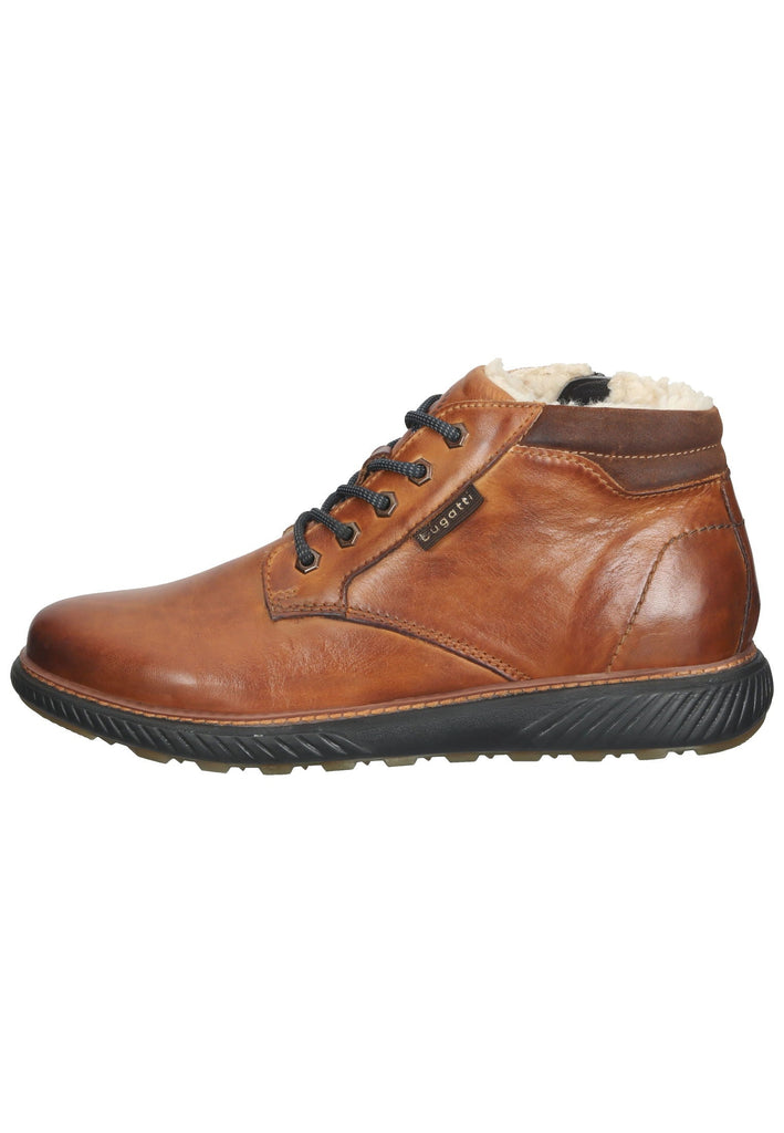 Bugatti Stiefelette Nappaleder Cognac