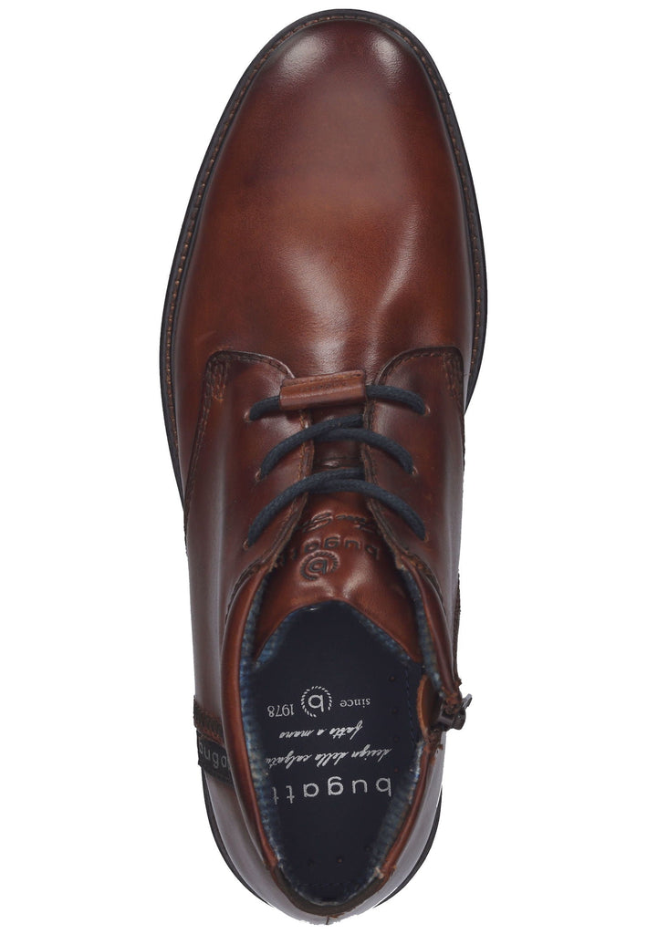 Bugatti Stiefelette Nappaleder Cognac