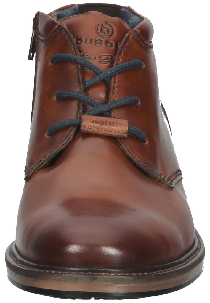 Bugatti Stiefelette Nappaleder Cognac