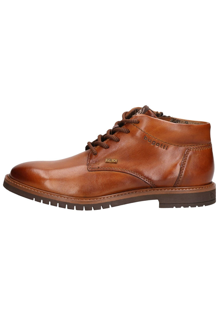 Bugatti Stiefelette Nappaleder Cognac