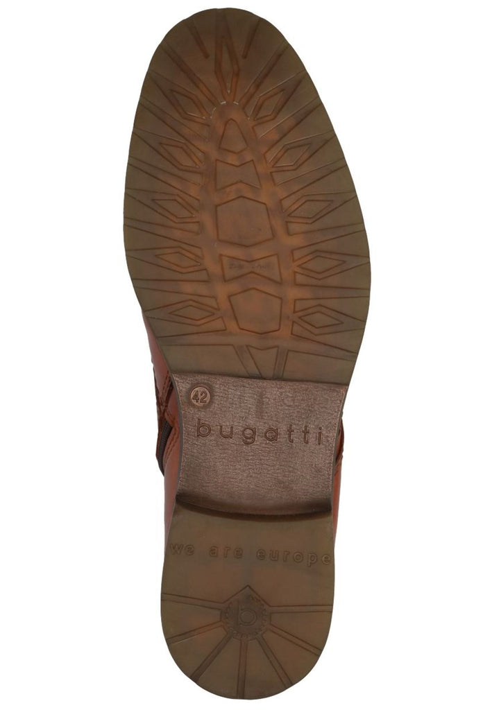 Bugatti Stiefelette Nappaleder Cognac Warmfutter