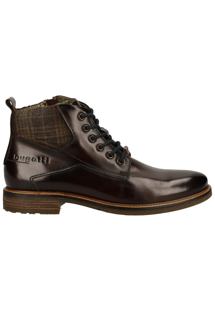 Bugatti Stiefelette Nappaleder Dark Brown