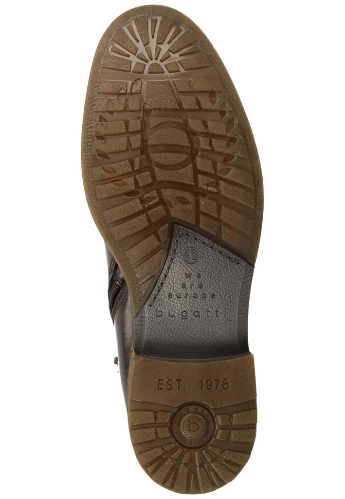 Bugatti Stiefelette Nappaleder Dark Brown