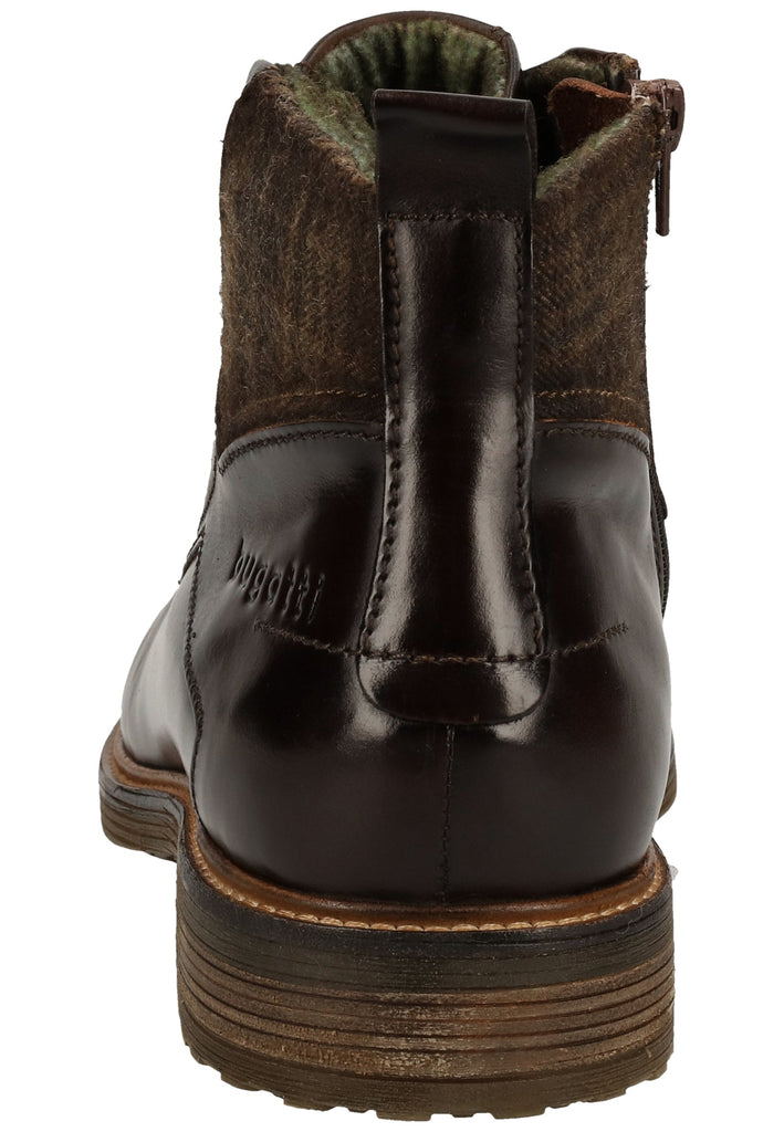 Bugatti Stiefelette Nappaleder Dark Brown