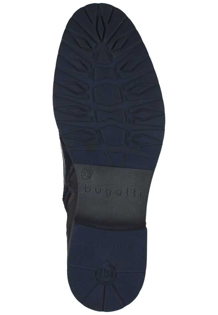 Bugatti Stiefelette Nappaleder Dunkelgrau